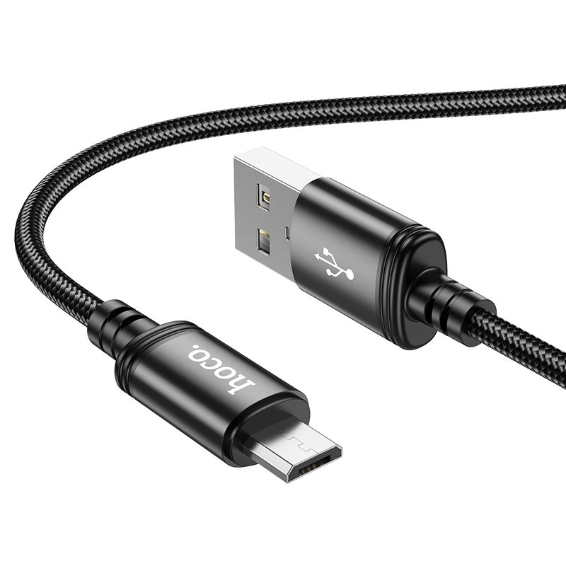 HOCO cable USB A to Micro USB 2,4A X89 1 m black