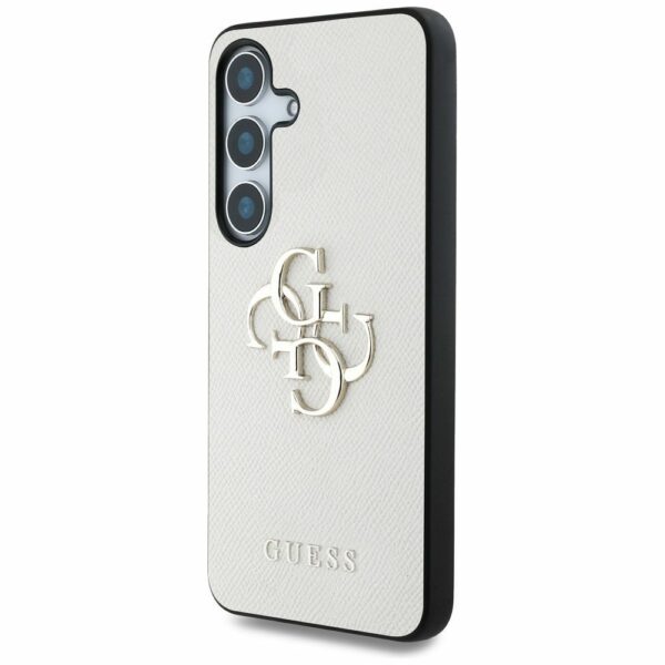 Θήκη Κινητού GUESS SAMSUNG S25 PU Grained Big 4G Beige