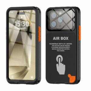 Waterproof case SHELLBOX AIRBOX 6.1 universal black