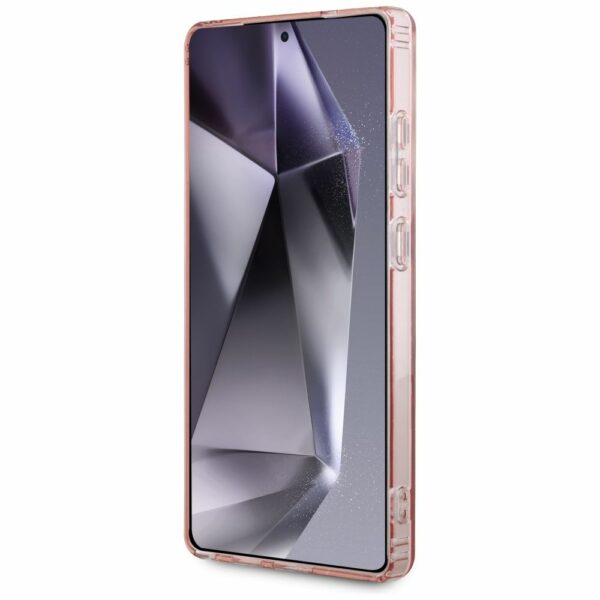 Θήκη Κινητού GUESS Samsung S25 Ultra Ροζ Glitter Μαγνητική