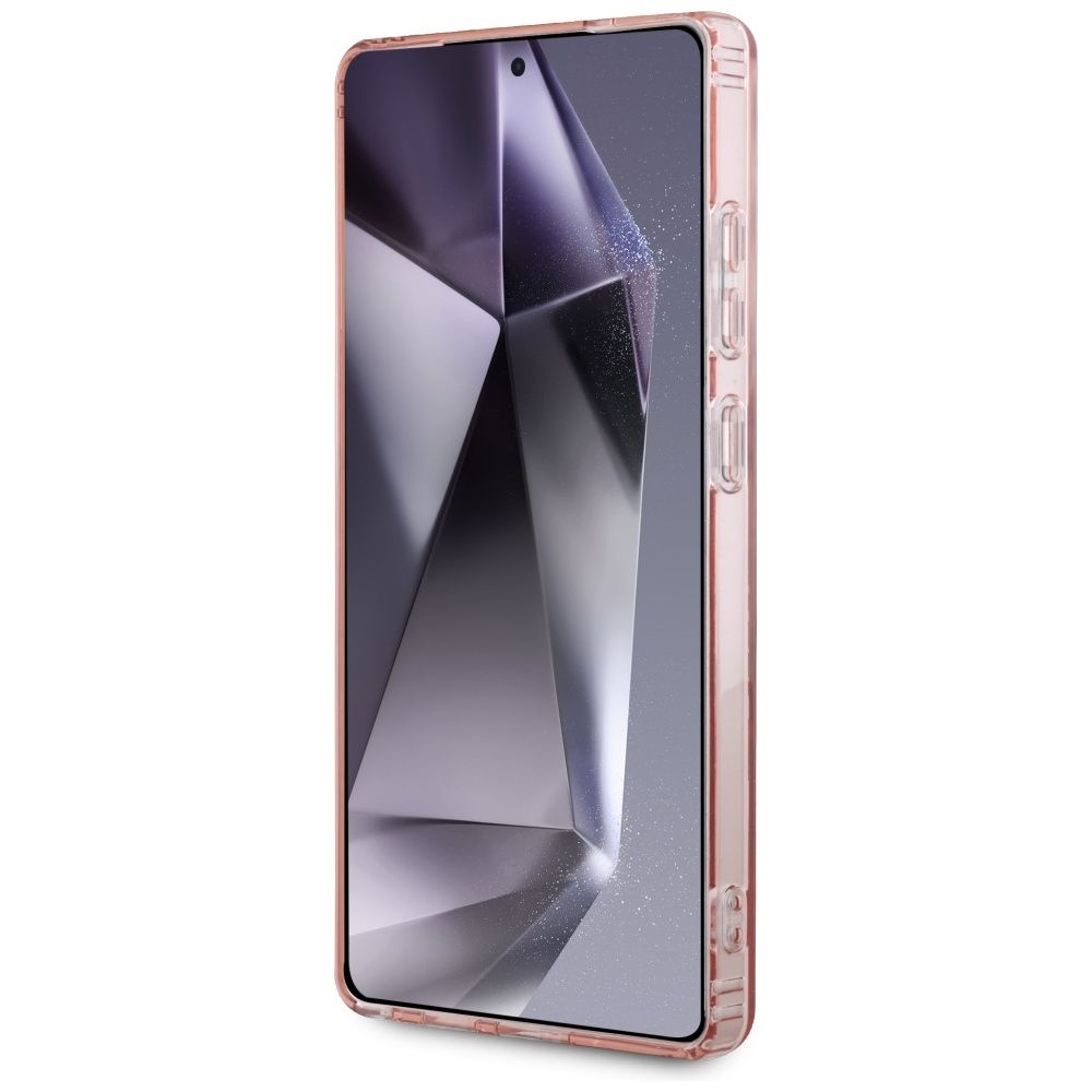 Θήκη Κινητού GUESS Samsung S25 Ultra Ροζ Glitter Μαγνητική