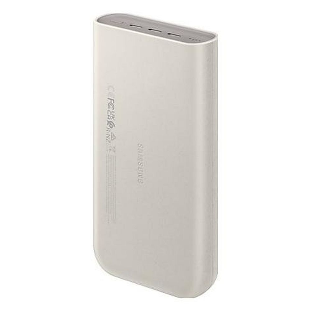 Samsung Powerbank 20000mAh 45W Super Fast Charge 2.0 - EB-P4520XUEGEU Μπεζ