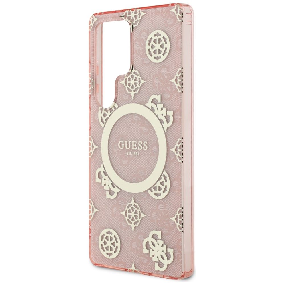 Θήκη Κινητού GUESS Samsung S25 Ultra Peony Pink Μαγνητική