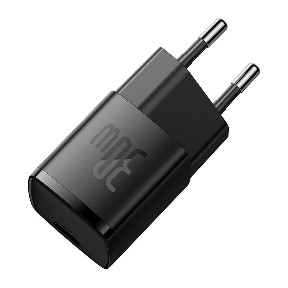 Φορτιστής Τοίχου BASEUS Type C PD 30W GaN Cube Pro Μαύρος