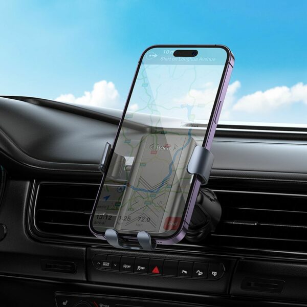 HOCO gravity car holder for air vent H70 black