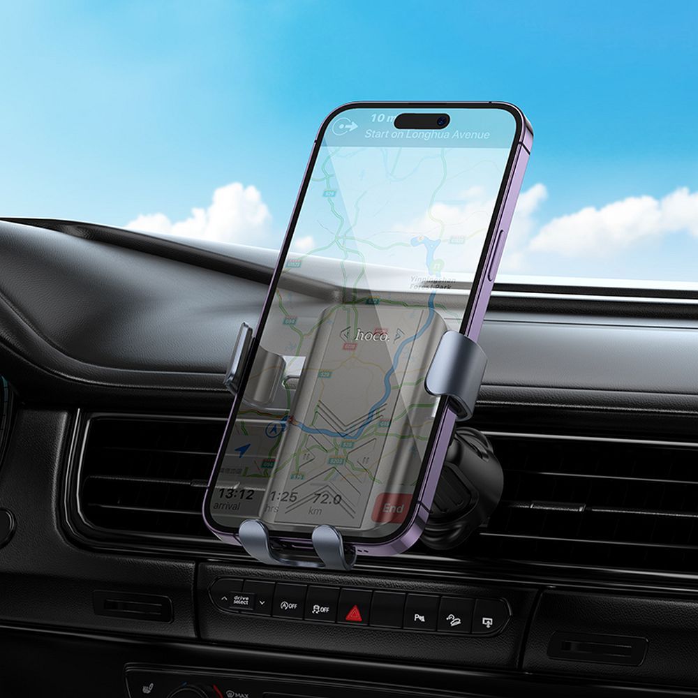 HOCO gravity car holder for air vent H70 black