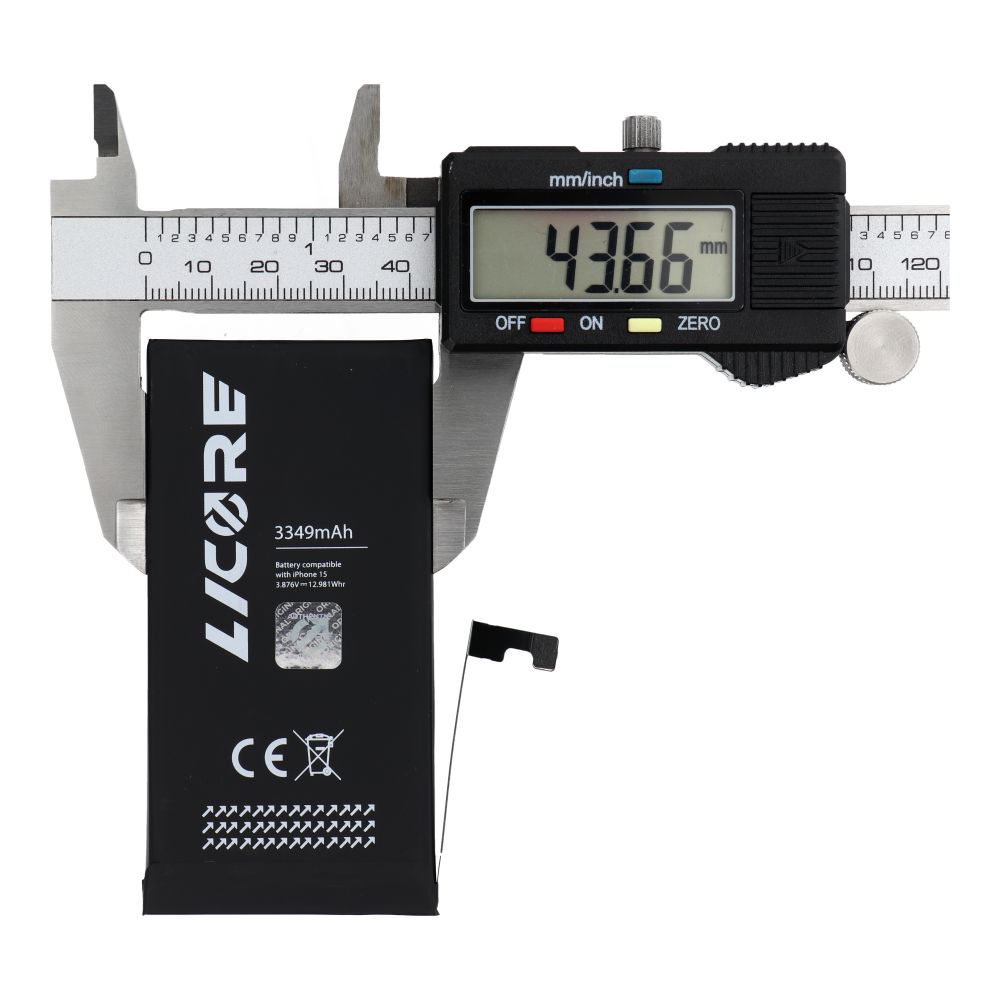 LICORE battery for IPHONE 15 3349 mAh