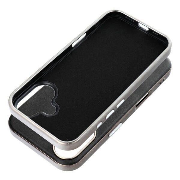 GENTLEMAN MAG COVER Case compatible with MagSafe for IPHONE 16e (SE 4 2025) black