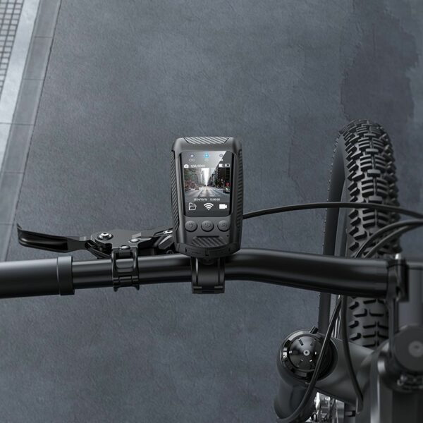 HOCO riding recorder with screen 2" 4K DV104 black