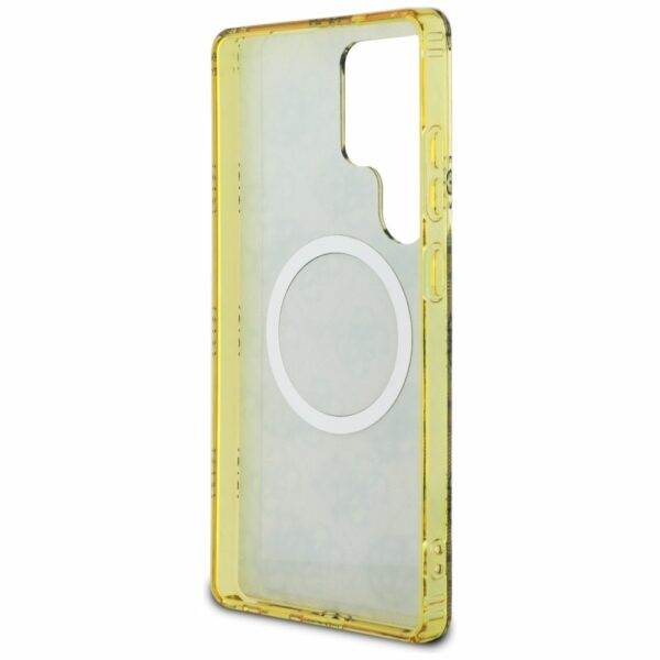 Θήκη GUESS Magnetic Peony για Samsung S25 Ultra - Καφέ GUHMS25LH4PYEEW