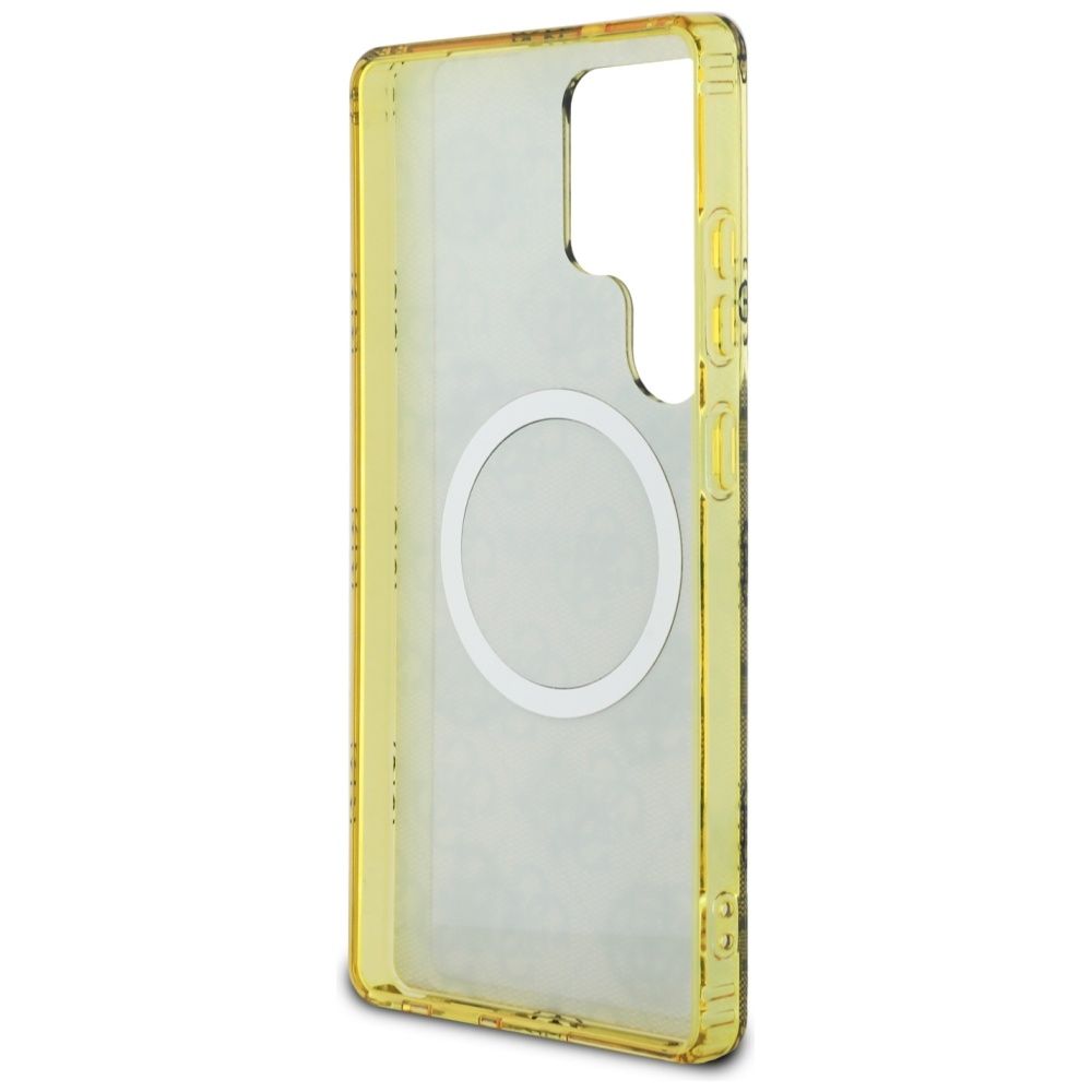 Θήκη GUESS Magnetic Peony για Samsung S25 Ultra - Καφέ GUHMS25LH4PYEEW