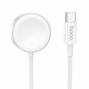 HOCO wireless charger Type C compatible with APPLE Watch and SAMSUNG Watch CW59 white