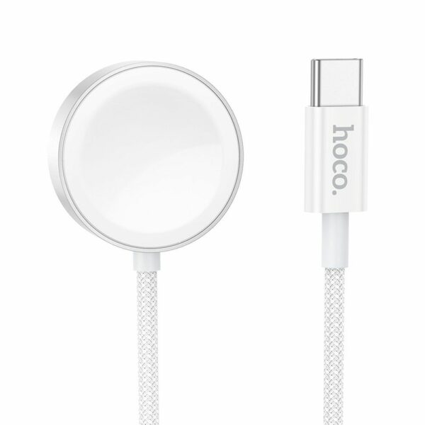 HOCO wireless charger Type C compatible with APPLE Watch and SAMSUNG Watch CW59 white