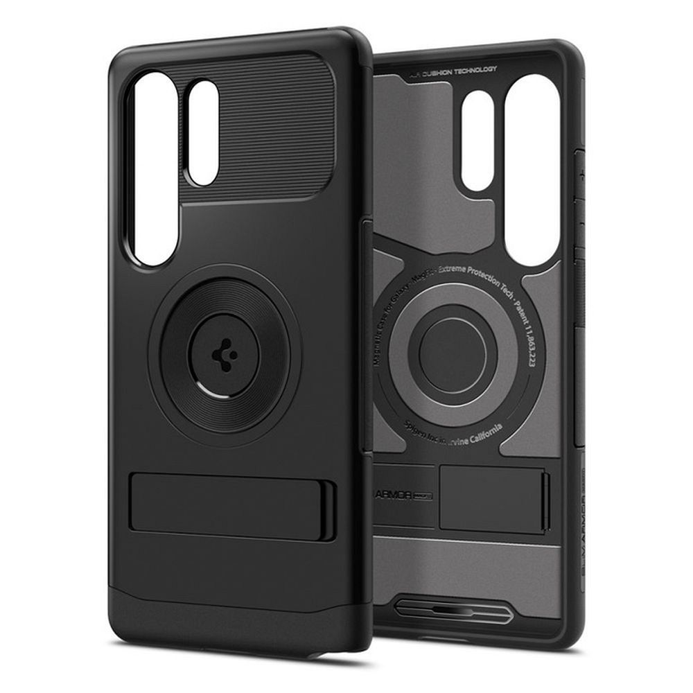 SPIGEN case SLIM ARMOR MAG compatible with MagSafe for SAMSUNG S25 Ultra black