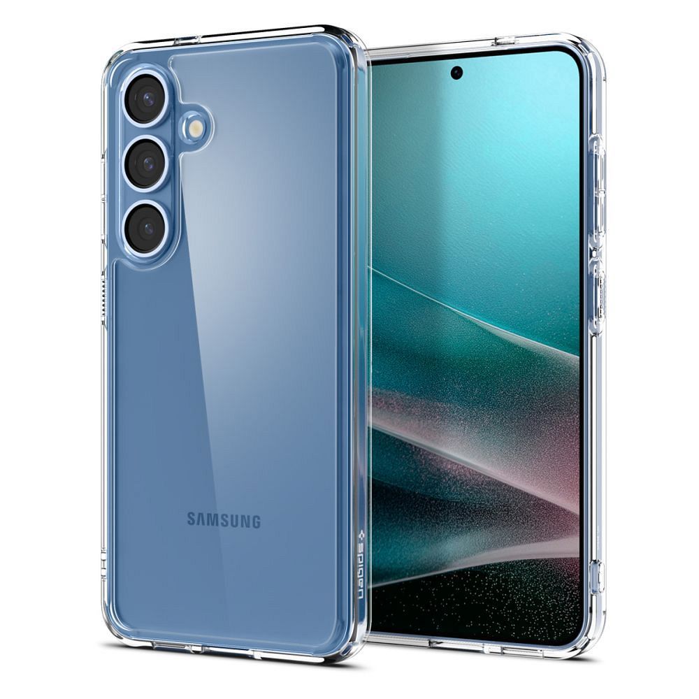 SPIGEN case ULTRA HYBRID for SAMSUNG S25 crystal clear
