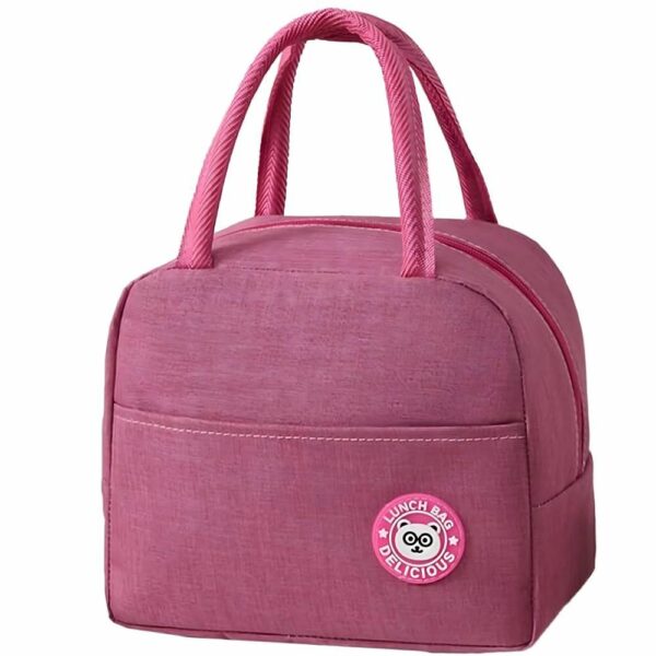 Lunch box thermal insulating bag RC-K-1079 pink