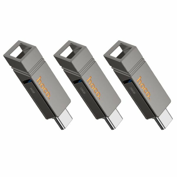 HOCO pendrive USB A + USB C + Type C UD14 256GB USB3.2