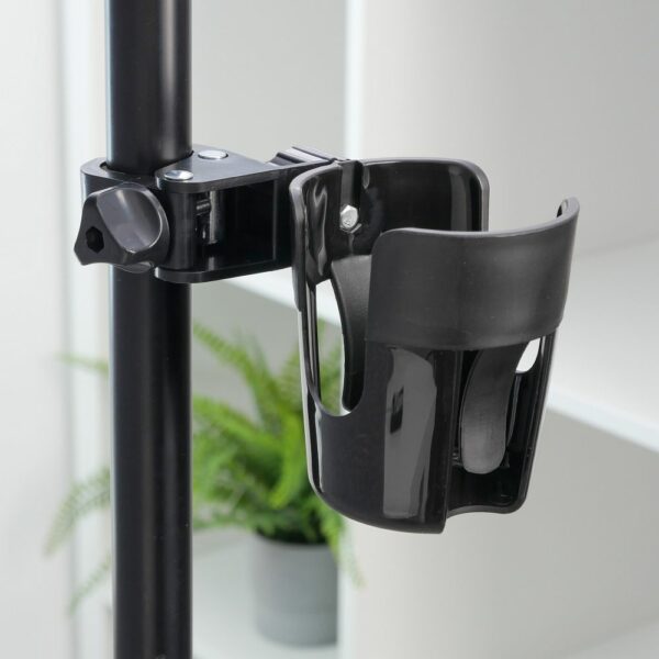 Bottle cage with bracket FSCGE-105 black