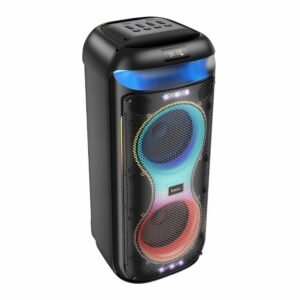 HOCO speaker bluetooth + 2 x wireless microphones HA13 Max black