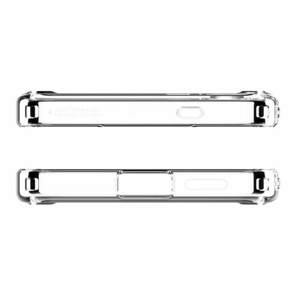 SPIGEN case ULTRA HYBRID MAG compatible with MagSafe for S25 clear / white