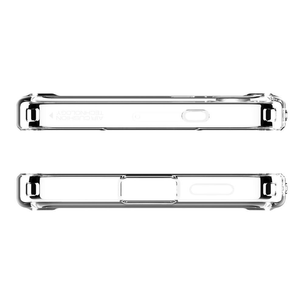 SPIGEN case ULTRA HYBRID MAG compatible with MagSafe for S25 clear / white