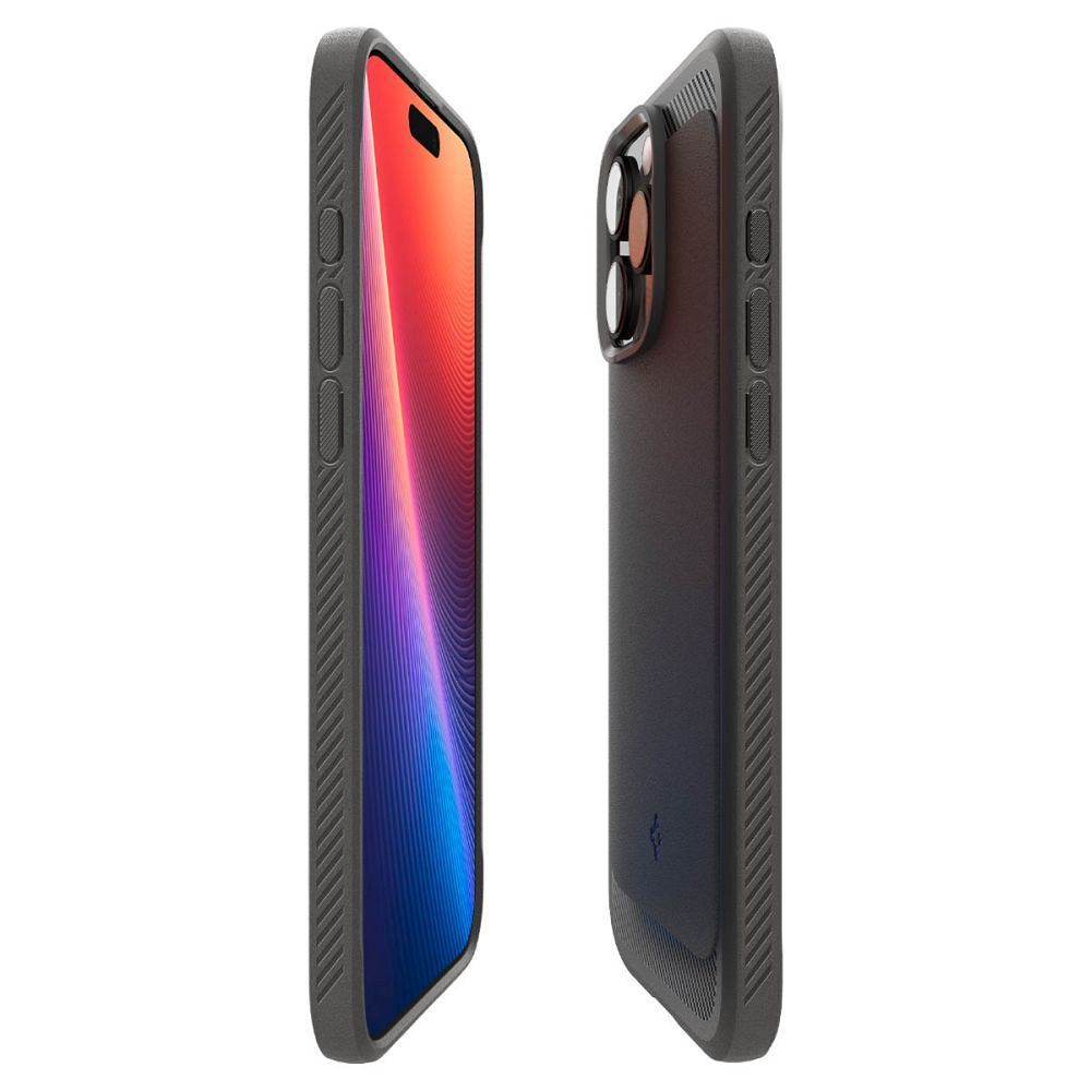 SPIGEN case RUGGED ARMOR MAG compatible with MagSafe for IPHONE 16 Pro matte black