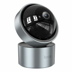 HOCO indoor camera adjustable in two planes with night mode Full HD D5 silver