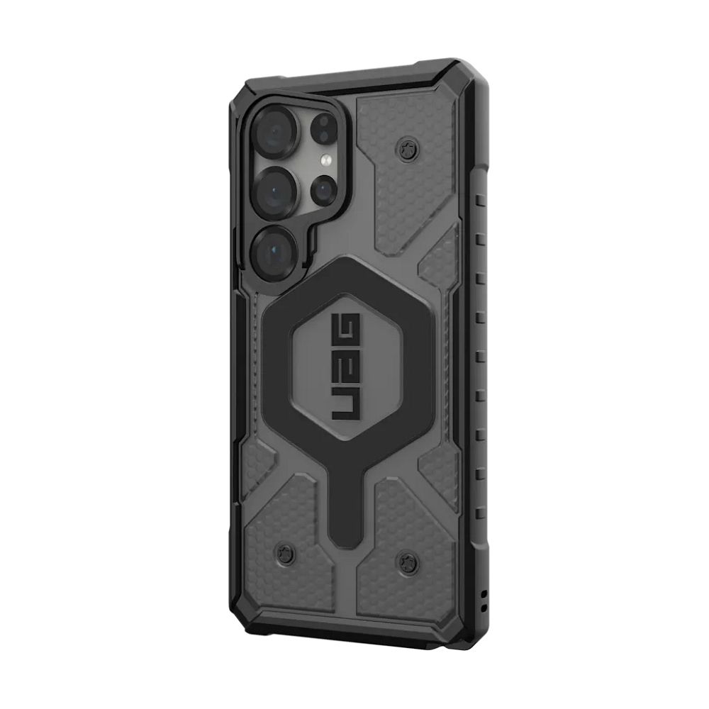 UAG Urban Armor Gear case PATHFINDER CLEAR MAGNET with built-in magnet for SAMSUNG S25 Ultra 5G ash