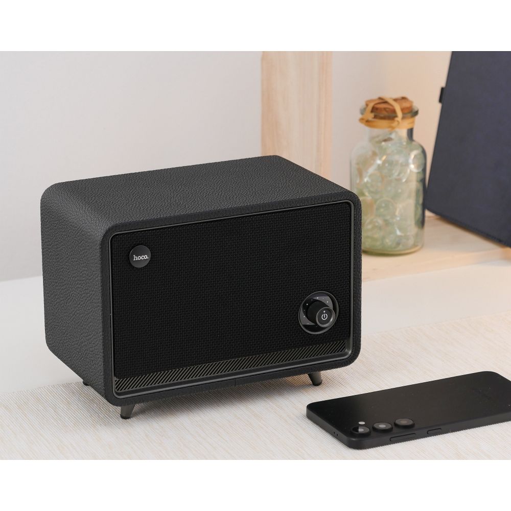 HOCO speaker bluetooth retro style BS65 black
