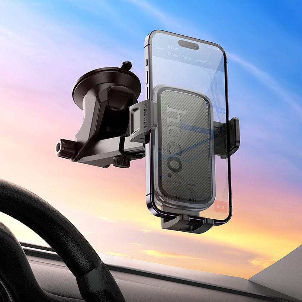 HOCO car holder for dashboard H79 black metal gray