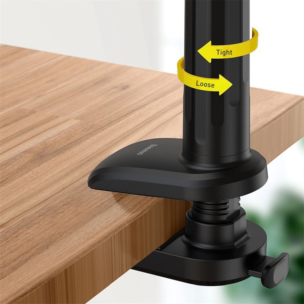 2b1f0e79326f4332628bd3a450919dee BASEUS desk holder rotative adjustable for phone tablet 4,7" - 12,9" grey