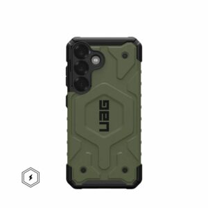 UAG Urban Armor Gear case PATHFINDER MAGNET with built-in magnet for SAMSUNG S25 5G olive