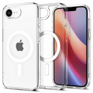 SPIGEN case ULTRA HYBRID MAG compatible with MagSafe for IPHONE 16E 2025 white