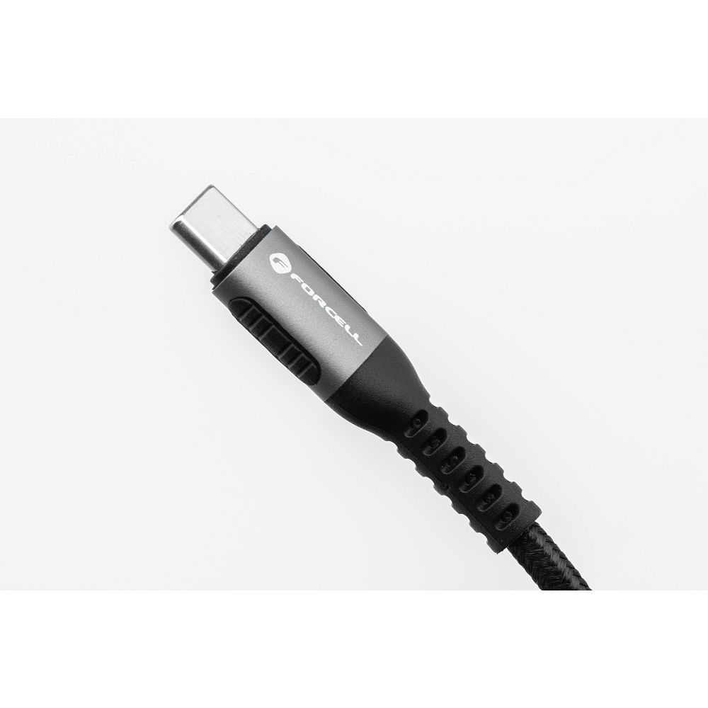 FORCELL F-ENERGY C256 cable USB A to Type C QC3.0 3A 66W Cafule 3 m black
