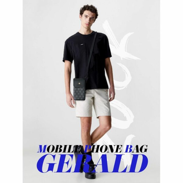ZUCK BEAR mobile phone bag GERALD black