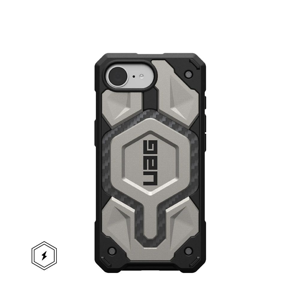 Θήκη UAG Monarch Pro MagSafe για iPhone 16e Titanium