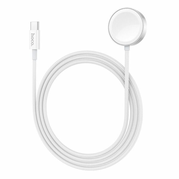 HOCO wireless charger Type C compatible with APPLE Watch and SAMSUNG Watch CW59 white