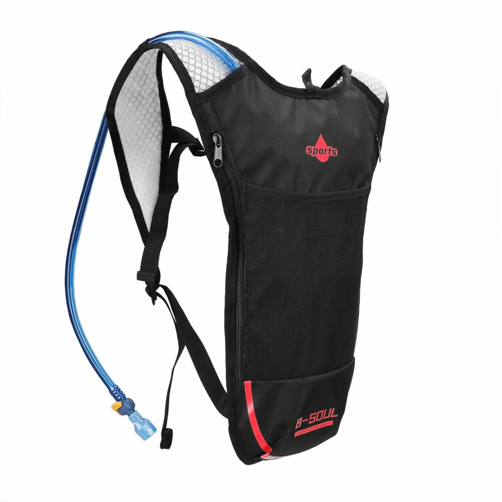 Outdoor cycling backpack red