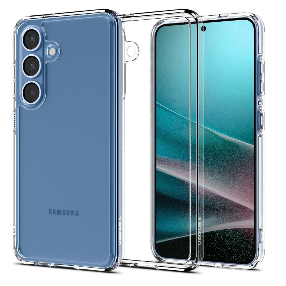 SPIGEN case ULTRA HYBRID for SAMSUNG S25 crystal clear