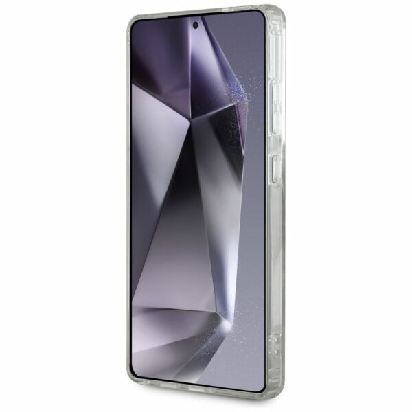 KARL LAGERFELD case for SAMSUNG S25 Ultra KLHMS25LHLSKIH (Magnetic IML Metal K. Heads) white