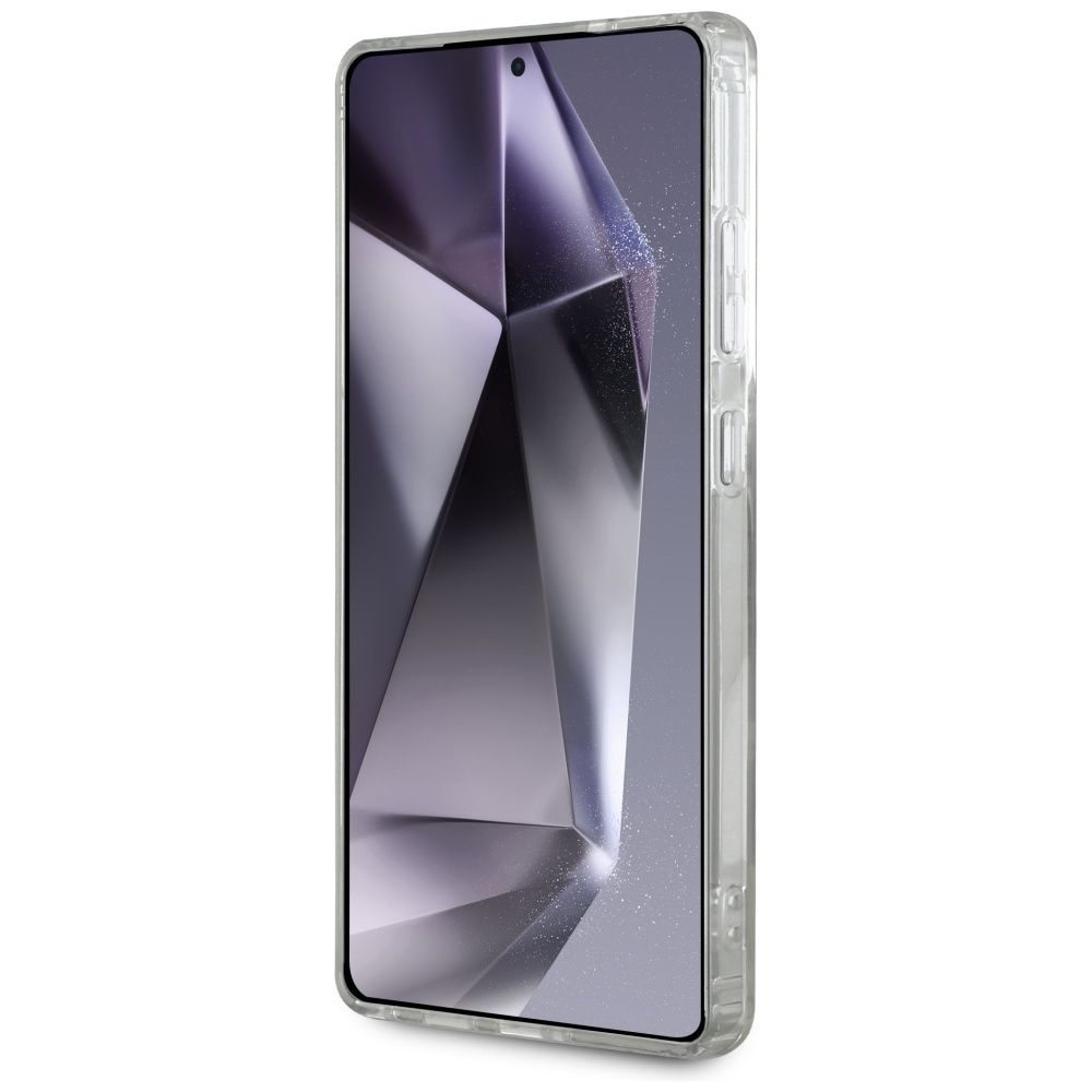 KARL LAGERFELD case for SAMSUNG S25 Ultra KLHMS25LHLSKIH (Magnetic IML Metal K. Heads) white