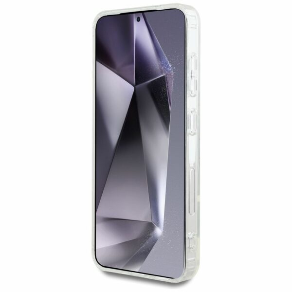 KARL LAGERFELD case for SAMSUNG S25 KLHMS25SHLSCHH (Magnetic IML Metal Choupette Head) white