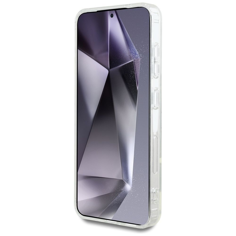 KARL LAGERFELD case for SAMSUNG S25 KLHMS25SHLSCHH (Magnetic IML Metal Choupette Head) white