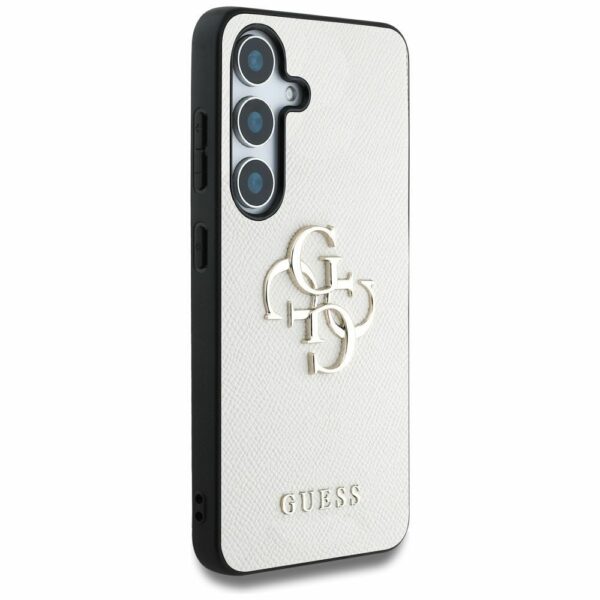 Θήκη Κινητού GUESS SAMSUNG S25 PU Grained Big 4G Beige
