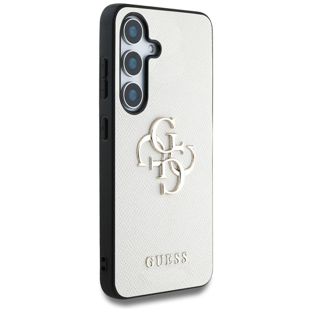 Θήκη Κινητού GUESS SAMSUNG S25 PU Grained Big 4G Beige