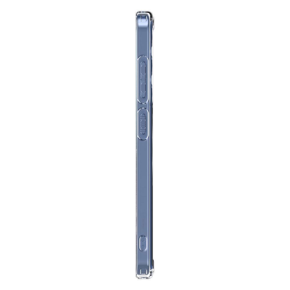 SPIGEN case ULTRA HYBRID MAG compatible with MagSafe for S25 clear / white