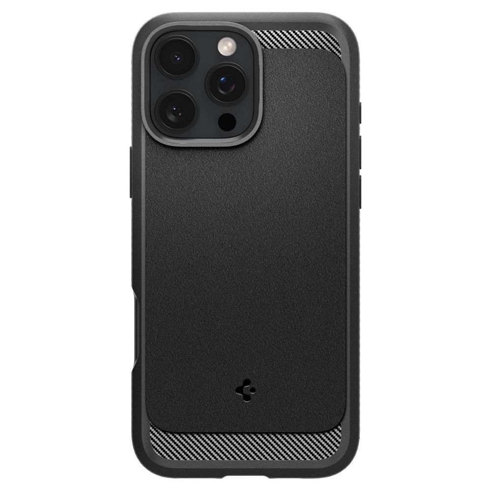SPIGEN case RUGGED ARMOR MAG compatible with MagSafe for IPHONE 16 Pro matte black