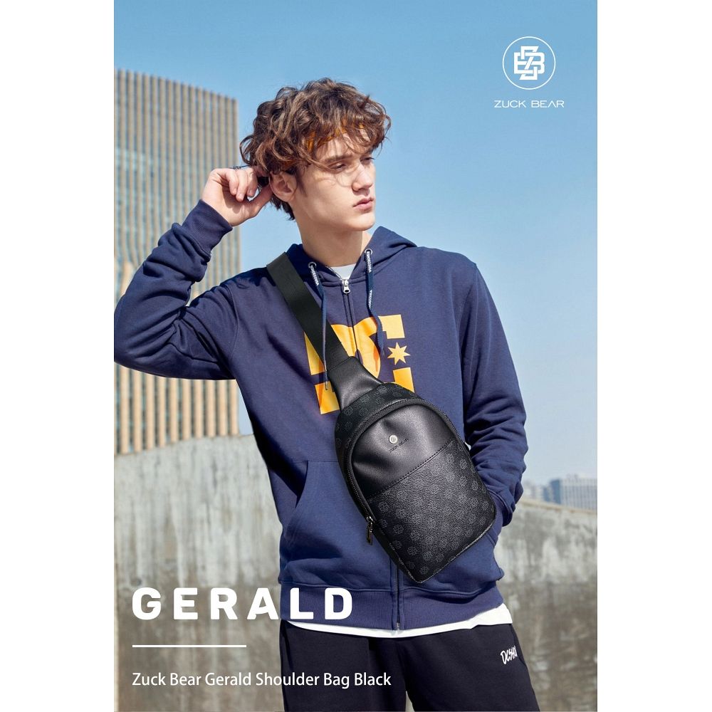 ZUCK BEAR shoulder bag GERALD black