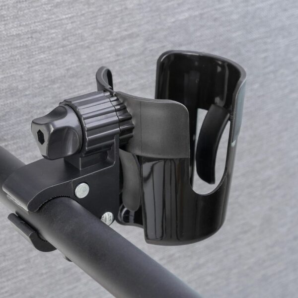 Bottle cage with bracket FSCGE-105 black