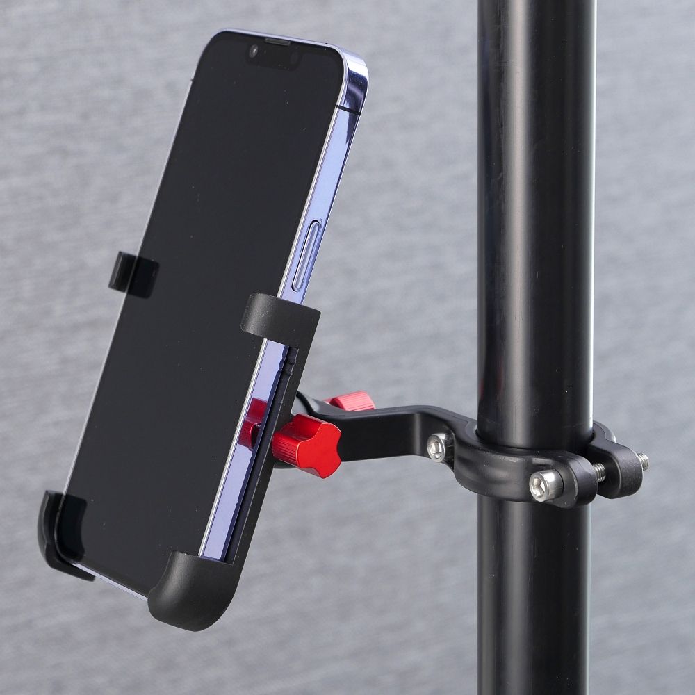 34f054673b5b1b9269e08d7b6f4d9ae5 Bike / scooter aluminium holder for mobile phone FSBHD-106-3 black